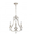 plafonnier ventilateur vintage 2 ampoules e27 max 60w brun patiné