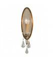plafonnier ventilateur vintage 2 ampoules e27 max 60w brun patiné