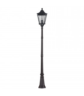 Lampada da terra Costwold, nera, 110 cm