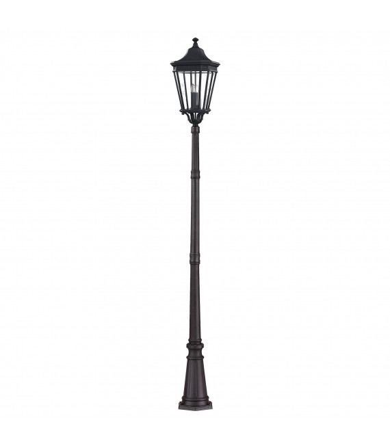 Lampada da terra Costwold, nera, 110 cm