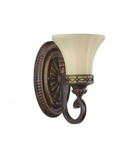 plafonnier ventilateur vintage 2 ampoules e27 max 60w brun patiné