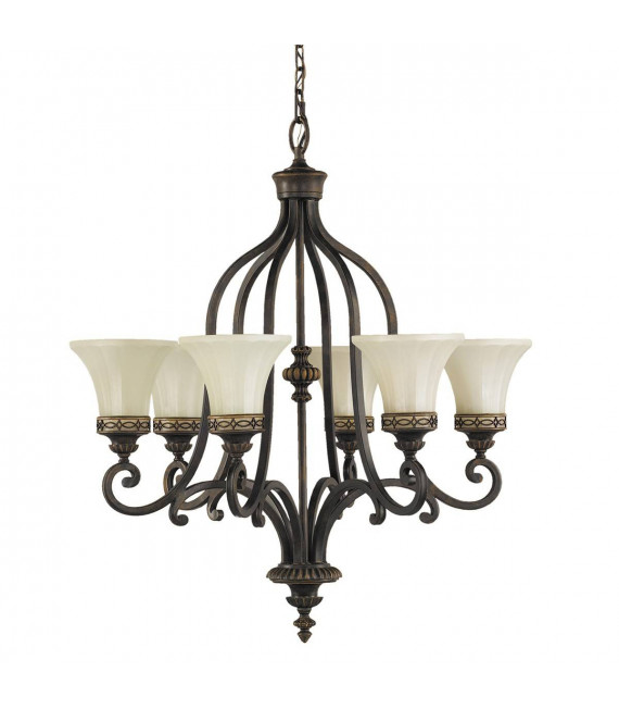 Lampada a sospensione da salotto, 4 lampadine