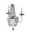 plafonnier ventilateur vintage 2 ampoules e27 max 60w brun patiné