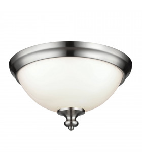 plafonnier ventilateur vintage 2 ampoules e27 max 60w brun patiné