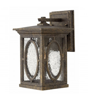 Applique extérieure Randolph, aluminium couleur automne, verre
