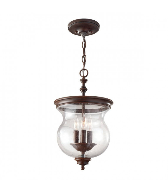 plafonnier ventilateur vintage 2 ampoules e27 max 60w brun patiné