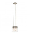 plafonnier ventilateur vintage 2 ampoules e27 max 60w brun patiné