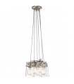 plafonnier ventilateur vintage 2 ampoules e27 max 60w brun patiné