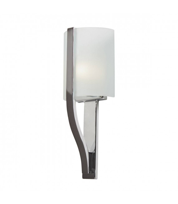 Freeport Wandleuchte, Chrom poliert, Glas, LED
