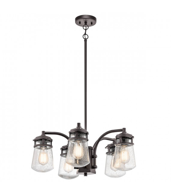 plafonnier ventilateur vintage 2 ampoules e27 max 60w brun patiné