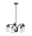 plafonnier ventilateur vintage 2 ampoules e27 max 60w brun patiné