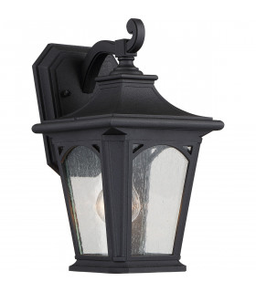 Aplique de exterior Bedford, negro místico, modelo pequeño