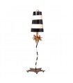 plafonnier ventilateur vintage 2 ampoules e27 max 60w brun patiné