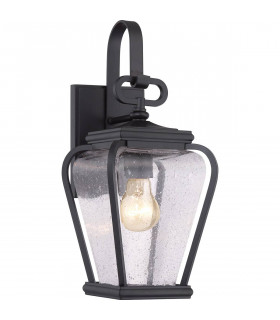 Wandlampe Provinz, schwarzer Mystiker, Glas