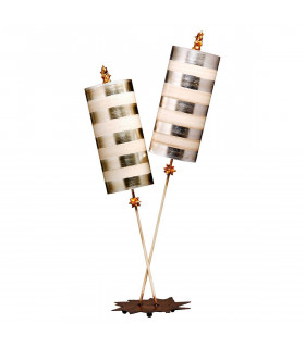 Brennnessel Lux Lampe, Gold, 2 Glühbirnen