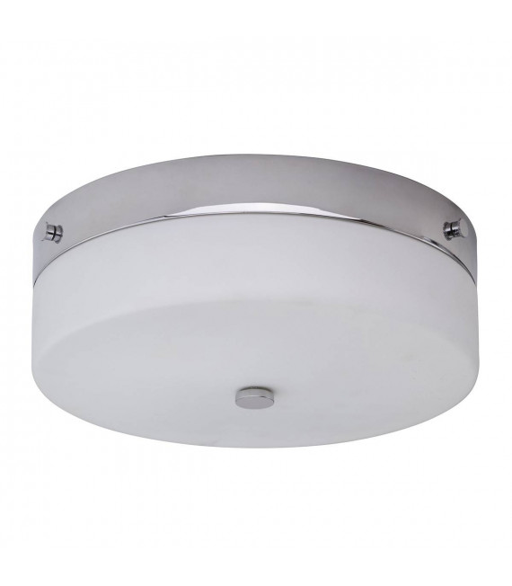 Tamar Deckenleuchte, 29 cm, Chrom poliert, Opalglas, LED, IP44