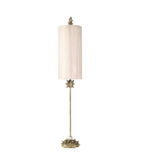 Lampada da terra di ortica, oro, 1 lampadina
