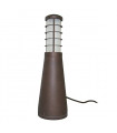 Borne Bronze19, vert de gris, Led