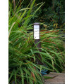 Borne Bronze19, vert de gris, Led