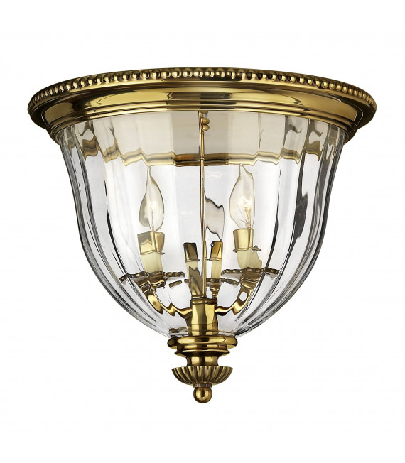 plafonnier ventilateur vintage 2 ampoules e27 max 60w brun patiné