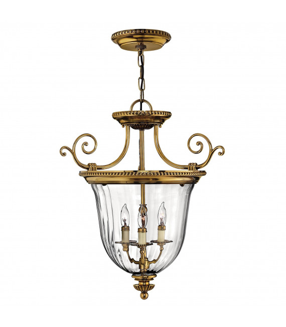 plafonnier ventilateur vintage 2 ampoules e27 max 60w brun patiné
