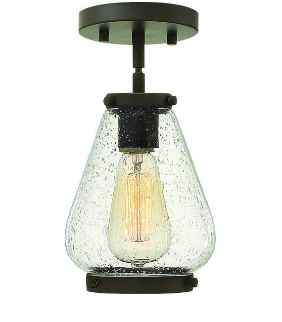 plafonnier ventilateur vintage 2 ampoules e27 max 60w brun patiné