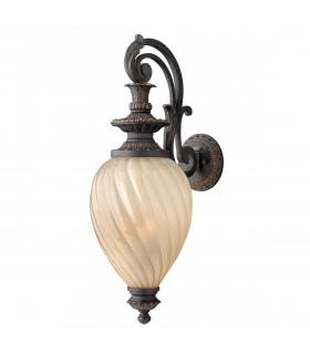 Lampada a sospensione Montreal, ferro vintage e vetro