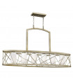 plafonnier ventilateur vintage 2 ampoules e27 max 60w brun patiné