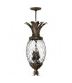 plafonnier ventilateur vintage 2 ampoules e27 max 60w brun patiné
