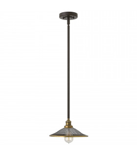 Rigby Wandleuchte, Buckeye Bronze, 1 Glühbirne