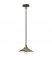 plafonnier ventilateur vintage 2 ampoules e27 max 60w brun patiné