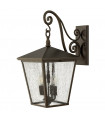 plafonnier ventilateur vintage 2 ampoules e27 max 60w brun patiné