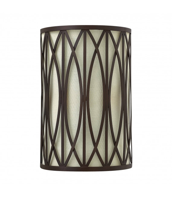 Lampada da parete Walden, bronzo, 2 lampadine