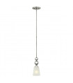 Applique Zelda, nickel poli, 1 ampoule