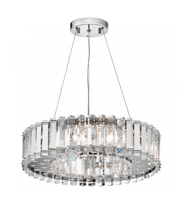 Lampada a sospensione City Lights, 7 lampadine