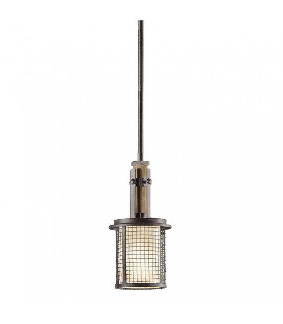 plafonnier ventilateur vintage 2 ampoules e27 max 60w brun patiné