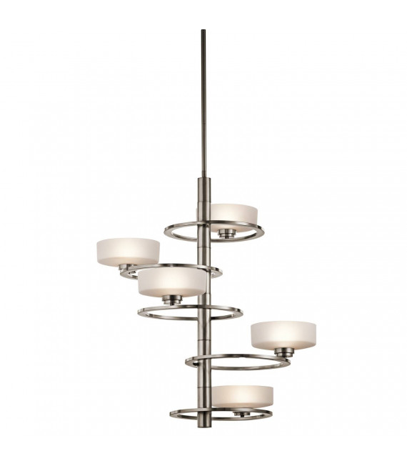 Suspension Aleeka, étain, 3 ampoules