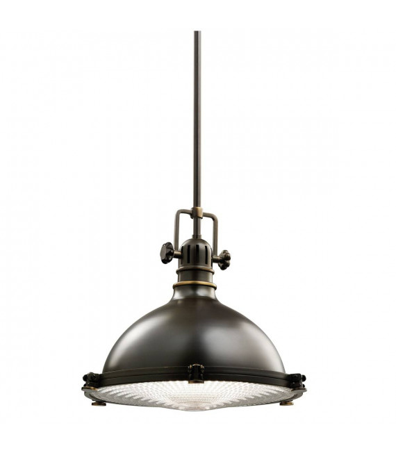 Hatteras Bay Pendelleuchte, antikes Kupfer, mittel