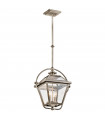 plafonnier ventilateur vintage 2 ampoules e27 max 60w brun patiné