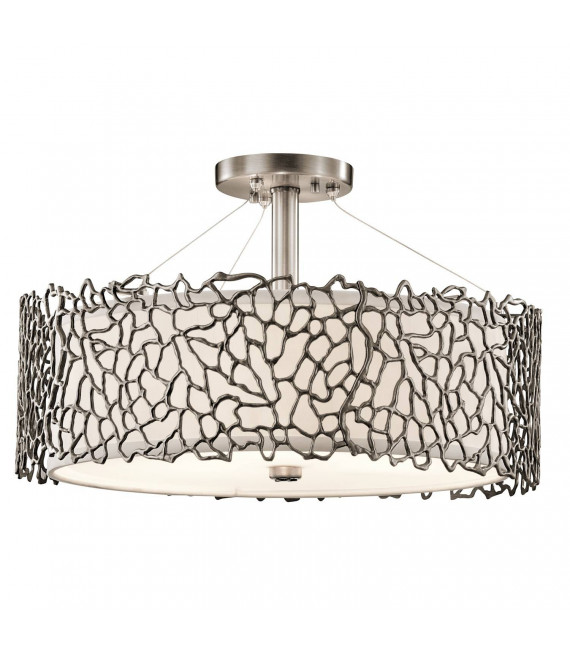 Suspension Silver Coral, étain, 1 ampoule