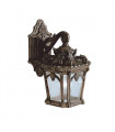 plafonnier ventilateur vintage 2 ampoules e27 max 60w brun patiné