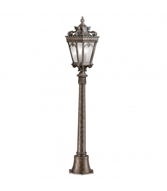 Tournai Poller, Aluminiumguss und Glas, groß