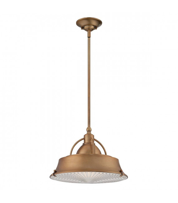 plafonnier ventilateur vintage 2 ampoules e27 max 60w brun patiné