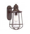 Applique Marine, bronze et verre, grande