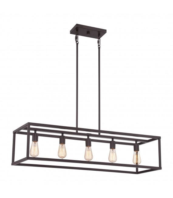 Suspension New Harbor, bronze, 4 ampoules