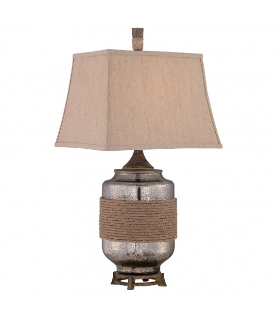 plafonnier ventilateur vintage 2 ampoules e27 max 60w brun patiné