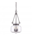 plafonnier ventilateur vintage 2 ampoules e27 max 60w brun patiné
