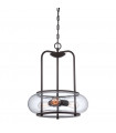 Suspension Trilogy, bronze antique, 3 ampoules