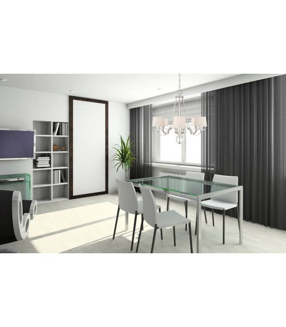 Lámpara de pared Sutton, plata imperial, 1 bombilla