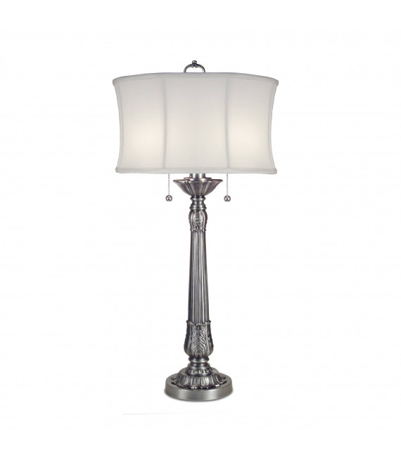 Hampton Lampe mit cremefarbenem Schirm